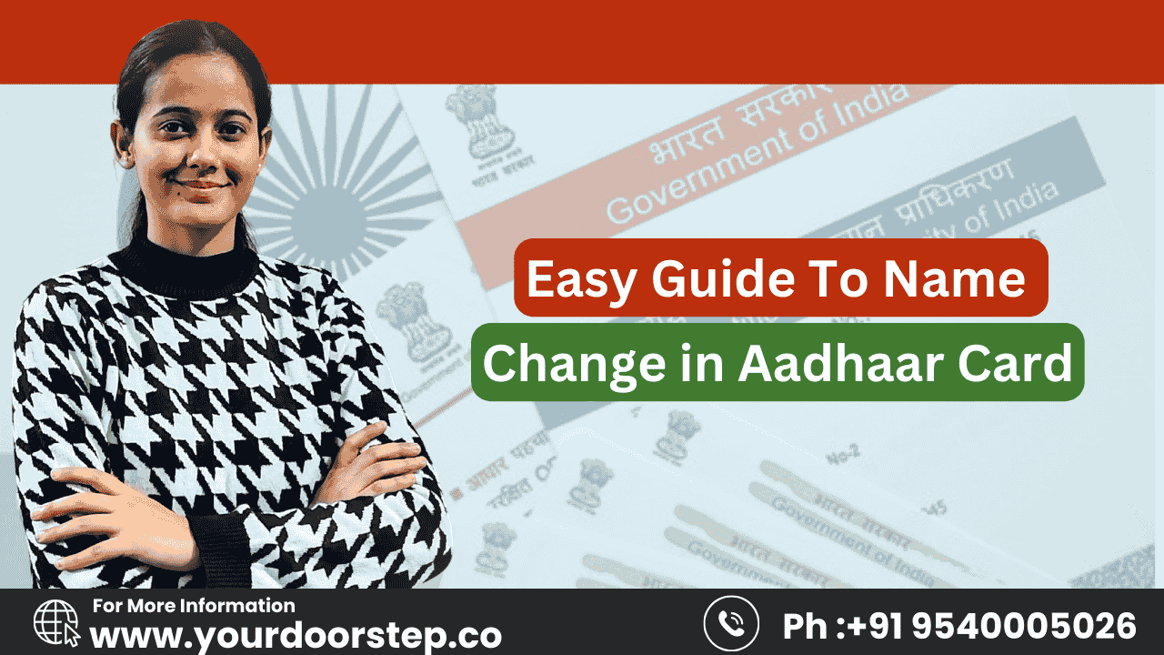 easy guide to name change in Aadhaar card